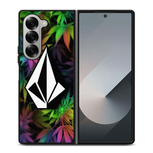 VOLCOM MARIJUANA LEAF Samsung Galaxy Z Fold 6 Case Cover