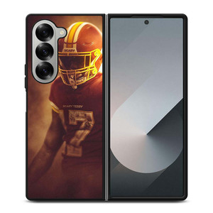 WASHINGTON COMMANDERS TERRY MCLAURIN FOOTBALL Samsung Galaxy Z Fold 6 Case Cover