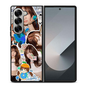 WENDY RED VELVET COLLAGE Samsung Galaxy Z Fold 6 Case Cover