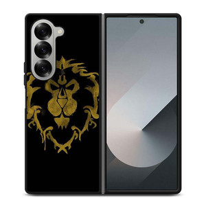 WORLD OF WARCRAFT ALLIANCE BLACK LOGO Samsung Galaxy Z Fold 6 Case Cover