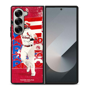 YADIER MOLINA SAINT LOUIS CARDINALS MLB Samsung Galaxy Z Fold 6 Case Cover