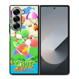 YOSHI CRAFTED WORLD GAMES LOGO Samsung Galaxy Z Fold 6 Case Cover