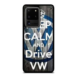 KEEP CALM AND DRIVE VOLKWAGEN VW  Samsung Galaxy S20 Ultra Case Cover