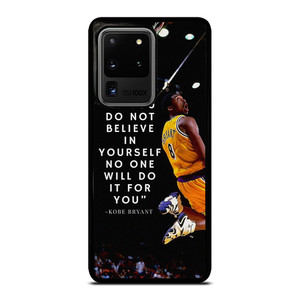 KOBE BRYANT LA LAKERS QUOTES  Samsung Galaxy S20 Ultra Case Cover
