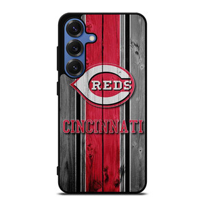 CINCINNATI REDS WOOD LOGO Samsung Galaxy S25 Case Cover