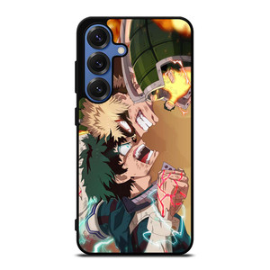 DEKU AND BAKUGO MY HERO ACADEMIA Samsung Galaxy S25 Case Cover DEKU AND BAKUGO MY HERO ACADEMIA Samsung Galaxy S25 Case Cover