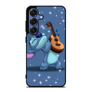 DISNEY STICH PLAYING GUITAR Samsung Galaxy S25 Case Cover