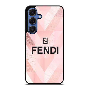 FENDI ROMA PINK TAPESTRY LOGO Samsung Galaxy S25 Case Cover FENDI ROMA PINK TAPESTRY LOGO Samsung Galaxy S25 Case Cover