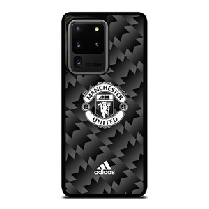 MANCHESTER UNITED ADIDAS BLACK KIT  Samsung Galaxy S20 Ultra Case Cover