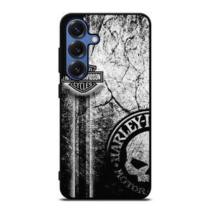 HARLEY DAVIDSON WALL TEXTURE LOGO Samsung Galaxy S25 Case Cover HARLEY DAVIDSON WALL TEXTURE LOGO Samsung Galaxy S25 Case Cover