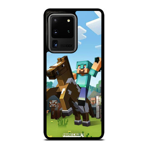 MINECRAFT KNIGHT AND HORSE  Samsung Galaxy S20 Ultra Case Cover MINECRAFT KNIGHT AND HORSE  Samsung Galaxy S20 Ultra Case Cover