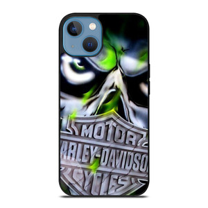 HARLEY DAVIDSON MOTOR SKULL DEMON iPhone 13 Case Cover HARLEY DAVIDSON MOTOR SKULL DEMON iPhone 13 Case Cover