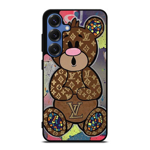 LV LOUIS VUITTON TEDDY BEAR Samsung Galaxy S25 Case Cover LV LOUIS VUITTON TEDDY BEAR Samsung Galaxy S25 Case Cover