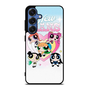 NEW JEANS KPOP X POWERPUFF GIRLS Samsung Galaxy S25 Case Cover