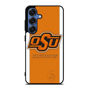 OSU OKAHOMA STATE COWBOYS CARBON LOGO Samsung Galaxy S25 Case Cover