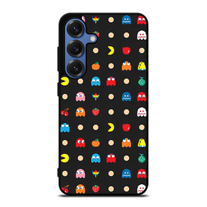 PAC MAN DOODLE PATTERN Samsung Galaxy S25 Case Cover