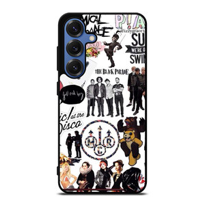 POP PUNK ROCK BAND COLLAGE Samsung Galaxy S25 Case Cover