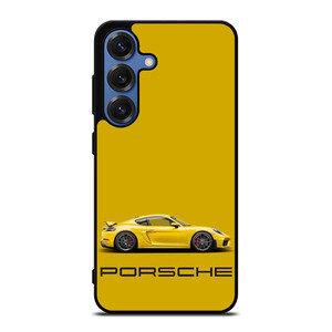 PORSCHE YELLOW SUPER CAR Samsung Galaxy S25 Case Cover