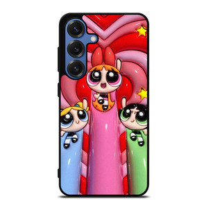 POWERPUFF GIRLS 3D ART CARTOON Samsung Galaxy S25 Case Cover