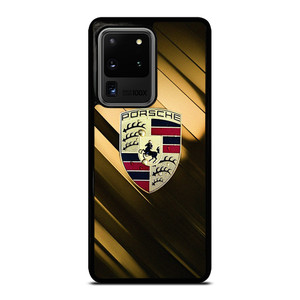 PORSCHE GOLD LOGO  Samsung Galaxy S20 Ultra Case Cover