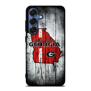 STATE OF GEORGIA WOOD SIGN Samsung Galaxy S25 Case Cover