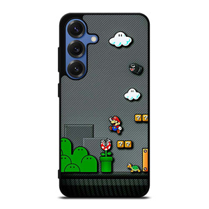 SUPER MARIO BROS CARBON GAMES Samsung Galaxy S25 Case Cover