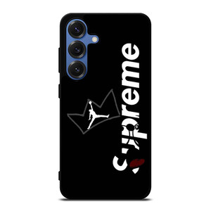 SUPREME AIR JORDAN CROWN Samsung Galaxy S25 Case Cover SUPREME AIR JORDAN CROWN Samsung Galaxy S25 Case Cover