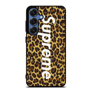 SUPREME LEOPARD SKIN Samsung Galaxy S25 Case Cover SUPREME LEOPARD SKIN Samsung Galaxy S25 Case Cover