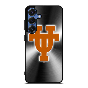 TEXAS LONGHORNS METAL LOGO Samsung Galaxy S25 Case Cover