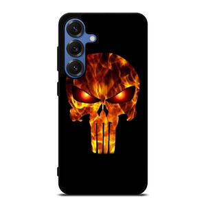 THE PUNISHER BURNED ICON Samsung Galaxy S25 Case Cover
