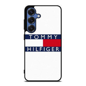 TOMMY HILFIGER WHITE LOGO Samsung Galaxy S25 Case Cover TOMMY HILFIGER WHITE LOGO Samsung Galaxy S25 Case Cover