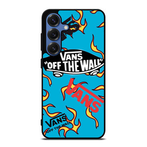 VANS OFF THE WALL FLAME LOGO Samsung Galaxy S25 Case Cover VANS OFF THE WALL FLAME LOGO Samsung Galaxy S25 Case Cover