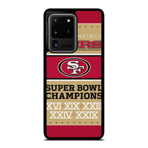 SAN FRANCISCO 49ERS SUPER BOWL CHAMPIONS  Samsung Galaxy S20 Ultra Case Cover