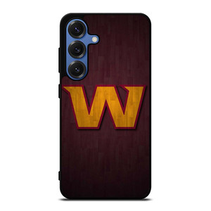 WASHINGTON COMMANDERS WOOD LOGO Samsung Galaxy S25 Case Cover