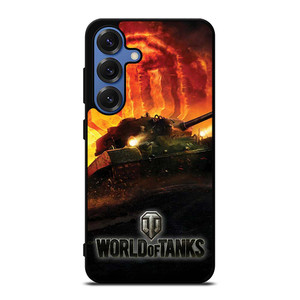 WORLD OF TANKS ONLINE GAMES LOGO 2 Samsung Galaxy S25 Case Cover