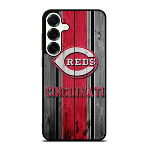 CINCINNATI REDS WOOD LOGO Samsung Galaxy S25 Plus Case Cover