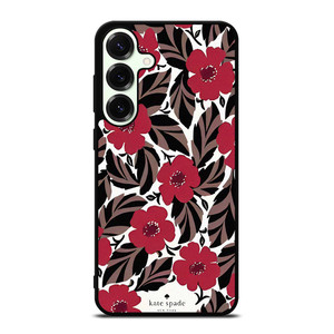 KATE SPADE NEW YORK FLORAL RED Samsung Galaxy S25 Plus Case Cover KATE SPADE NEW YORK FLORAL RED Samsung Galaxy S25 Plus Case Cover