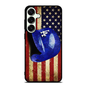 LOS ANGELES DODGERS LA BASEBALL HELMET Samsung Galaxy S25 Plus Case Cover