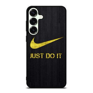 NIKE JUST DO IT WOOD LOGO YELLOW Samsung Galaxy S25 Plus Case Cover NIKE JUST DO IT WOOD LOGO YELLOW Samsung Galaxy S25 Plus Case Cover