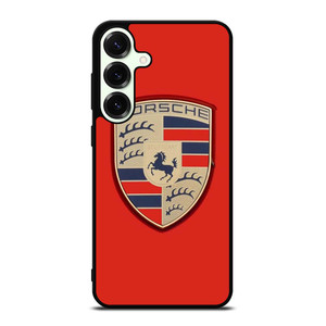 PORSCHE RED EMBLEM Samsung Galaxy S25 Plus Case Cover