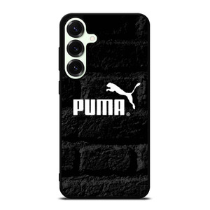 PUMA BLACK WALL TEXTURE Samsung Galaxy S25 Plus Case Cover