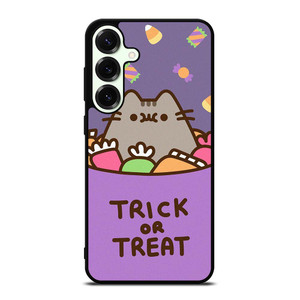 PUSHEEN THE CAT HALLOWEEN TRICK OR TREAT Samsung Galaxy S25 Plus Case Cover