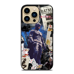 BATMAN ABSTRACT COLLAGE iPhone 14 Pro Max Case Cover BATMAN ABSTRACT COLLAGE iPhone 14 Pro Max Case Cover