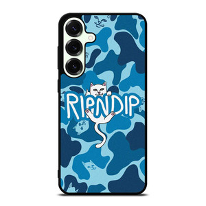 RIPNDIP CAT CAMO BLUE Samsung Galaxy S25 Plus Case Cover