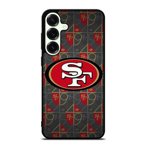 SAN FRANCISCO 49ERS LOGO PATTERN Samsung Galaxy S25 Plus Case Cover