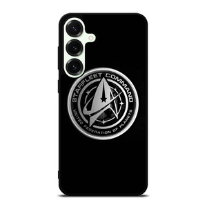 STARFLEET COMMND METAL BADGE Samsung Galaxy S25 Plus Case Cover