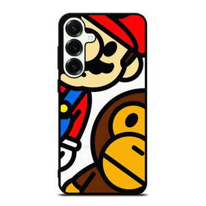 SUPER MARIO BROS BABY MILO BAPE Samsung Galaxy S25 Plus Case Cover