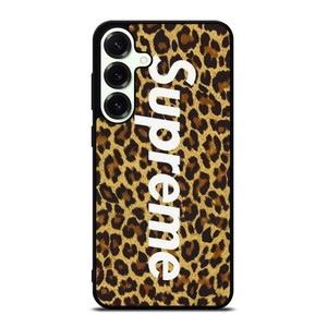 SUPREME LEOPARD SKIN Samsung Galaxy S25 Plus Case Cover SUPREME LEOPARD SKIN Samsung Galaxy S25 Plus Case Cover