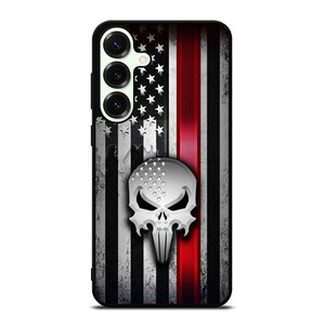 THE PUNISHER AMERICAN FLAG METAL Samsung Galaxy S25 Plus Case Cover