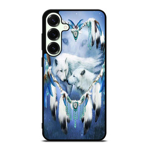 WHITE WOLF DREAMCATCHER Samsung Galaxy S25 Plus Case Cover